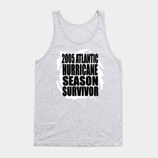2005 Atlantic Hurricane Season Survivor Tank Top